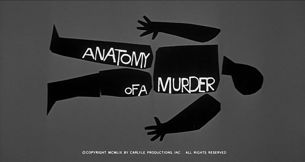 almost 3 hours long but i dont mind rewatching this brilliant courtroom drama

oh.. did i mention the jazz score is terrific
