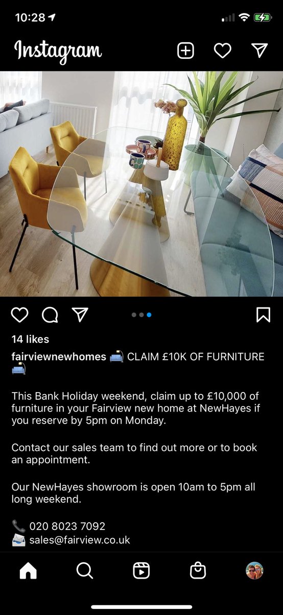 FailedByFVNH's tweet photo. So #FairviewNewHomes can afford to give new property buyers £10k to buy new furniture, but won’t give us £10k to fix our flammable balconies. https://t.co/O3vB7YWN2N