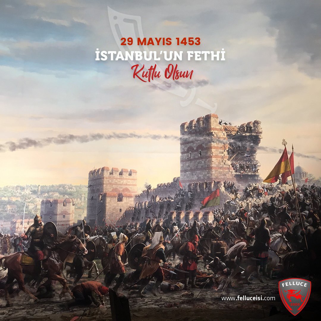 Felluceheating's tweet photo. İstanbul’un Fethi’nin 568.Yıl Dönümü Kutlu Olsun!

#istanbulunfethi #1453 https://t.co/2gmGyaCO1S