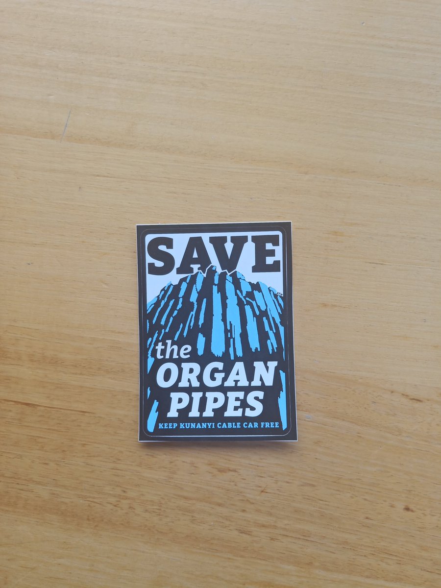 rich_griggs's tweet photo. Was given this sticker for Christmas and have been wondering where to put it. Having now read the planning application for the cable car as lodged with HCC, I'm sticking it here on Twitter. https://t.co/5vPXqPXfor