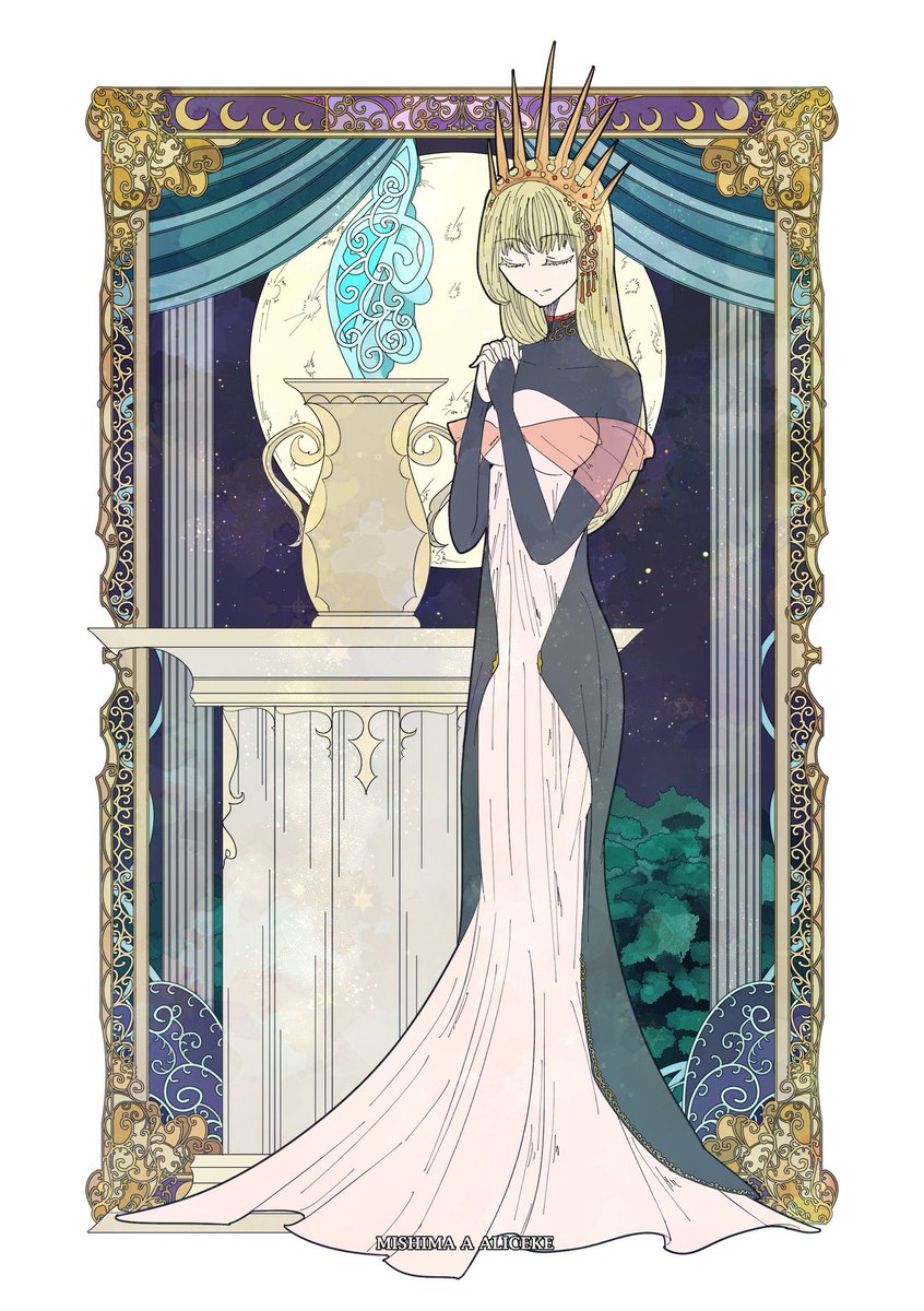 「幻想の世界の貴婦人たち

 #みんなのSNSなんでも展示会3 」|海嶌あありすけ@BOOTHのイラスト