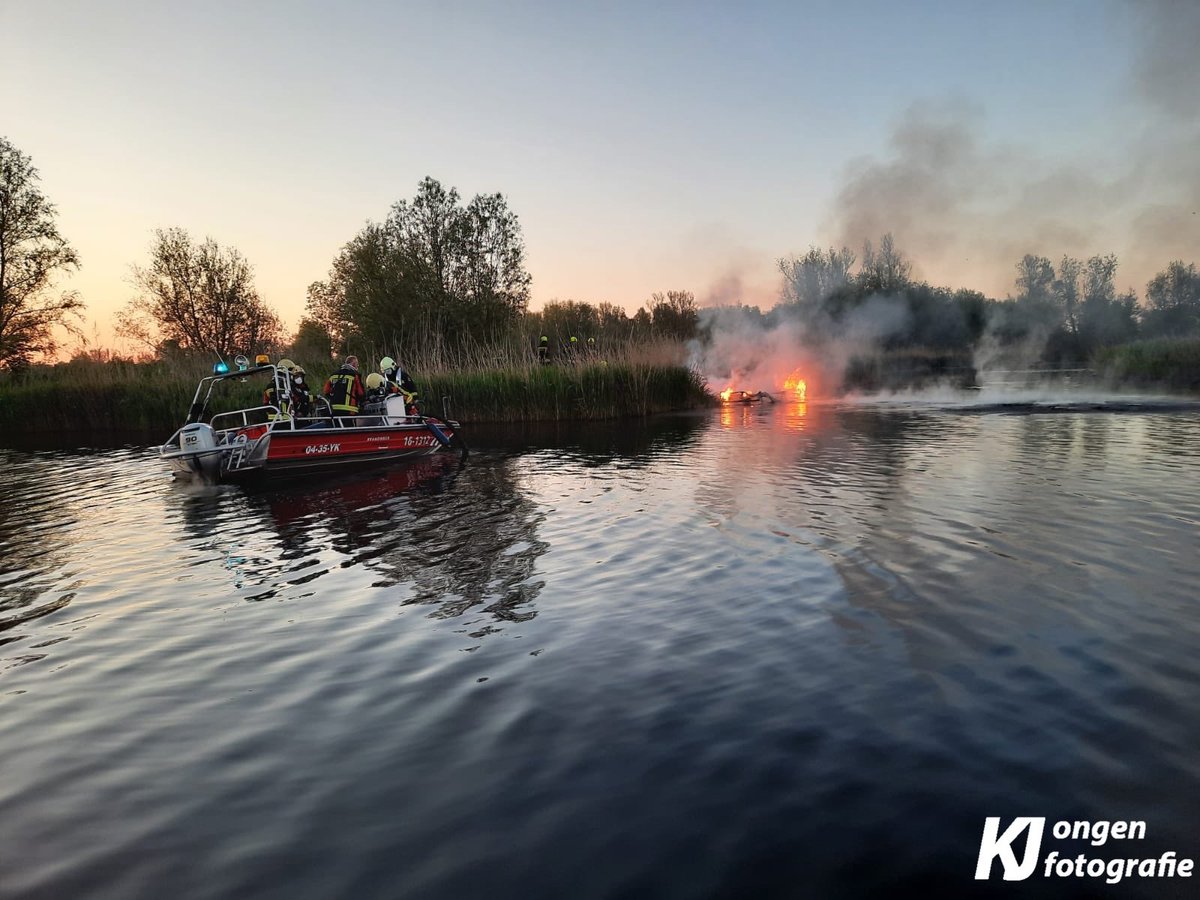 Melding brandweer Broekpolder Warmond