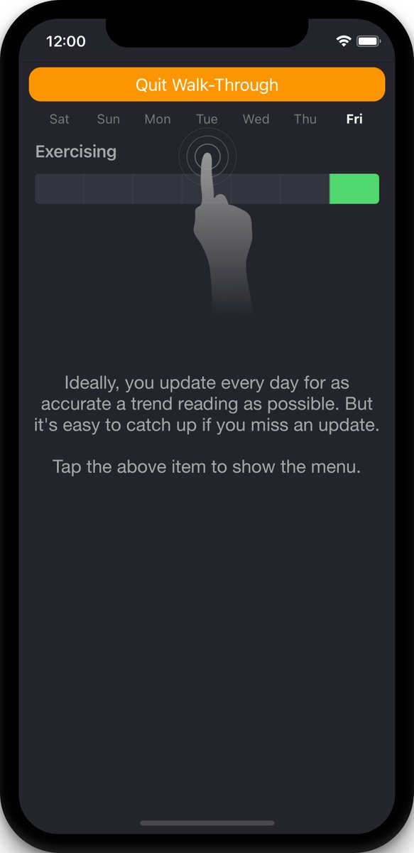 wayoflifeapp's tweet photo. It happens we forget to update the journal daily! No worries though, you can easily go back and update previous days! 😊
Happy tracking and have a great weekend! 🎉 https://t.co/EqO16G0Z0L