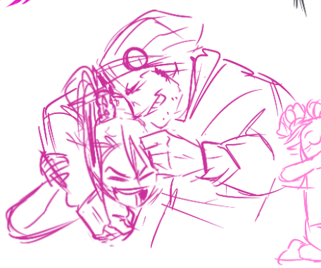 had a sisters themed drawpile tonight <3 (second pic ft coral) 