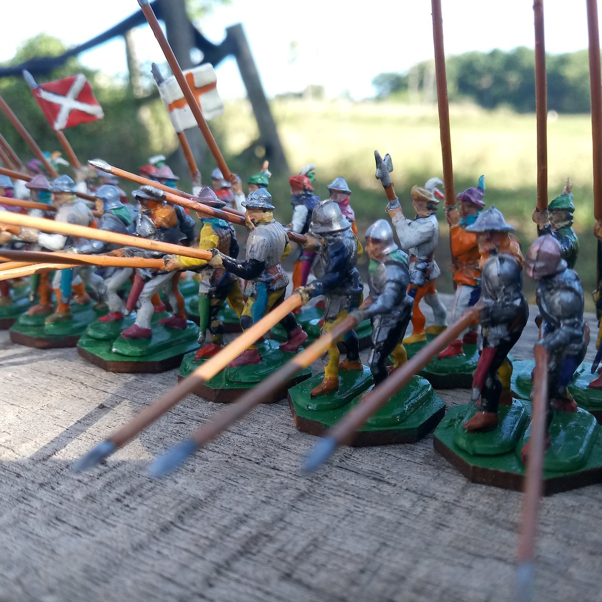 KapintoraM's tweet image. I know I have but the body of a weak and feeble woman, but I have the heart and stomach of a king, and of a king of England too.
-Queen Elizabeth I
#Kapintoraminiatures #miniartmodels #swissinfantry #toysoldiers #hobby
