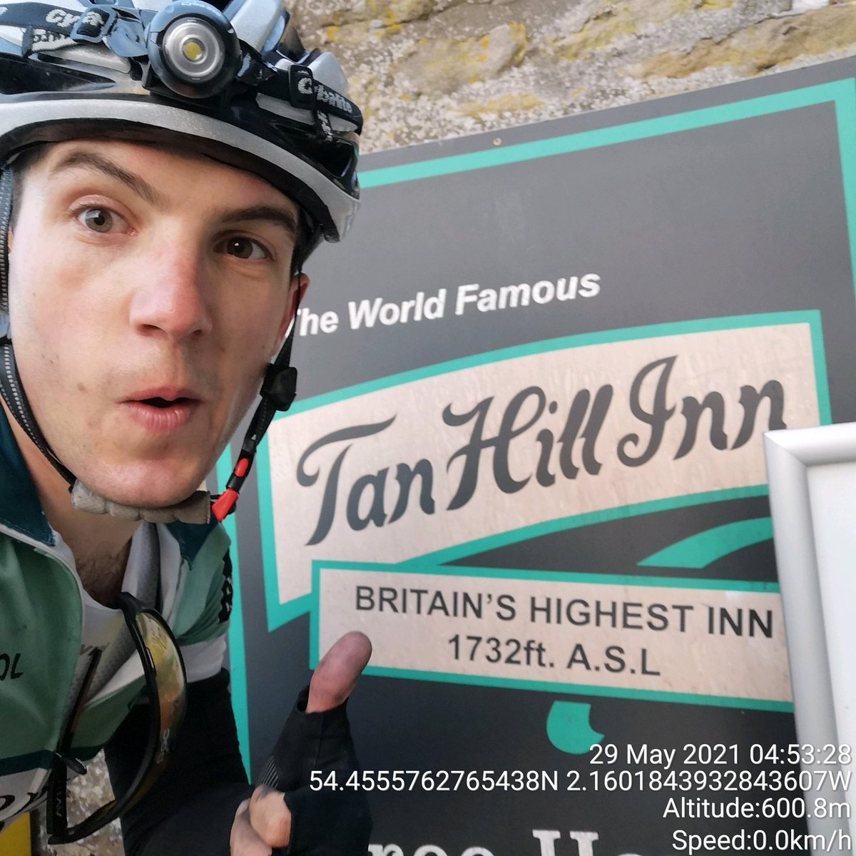 CP3 highest Inn in Britain #transengland21