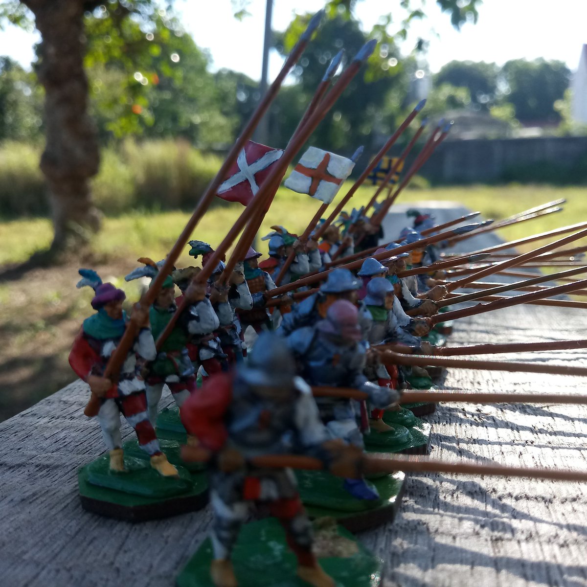 KapintoraM's tweet image. In the privacy of my dreams, I&apos;m a warrior.
-Kimberly Derting, The Essence 
#Kapintoraminiatures #miniartmodels #swissinfantry #toysosldiers #hobby
