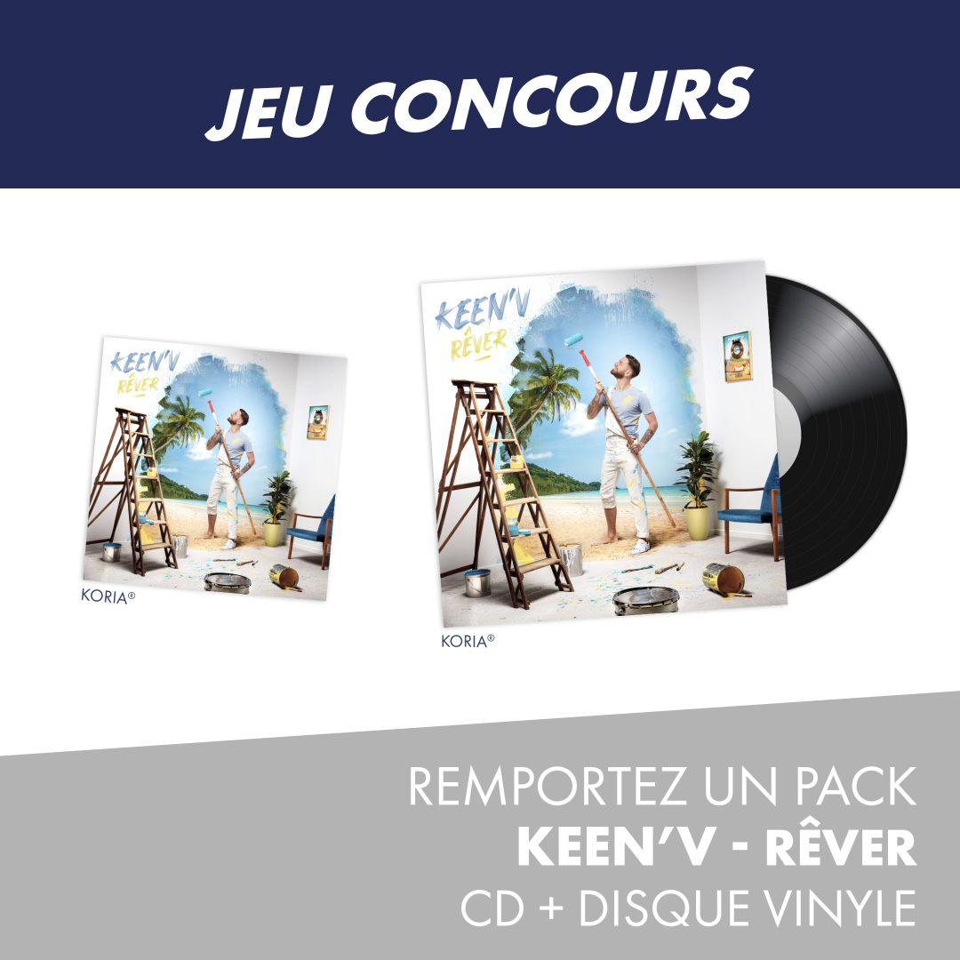 CGRCinemas's tweet photo. 👉 Follow + RT @CGRCinemas pour tenter de remporter le dernier album de @KeenvOfficiel "Rêver" en vinyle + CD !

Tirage au sort le 4 juin. https://t.co/bCLlZCylz6