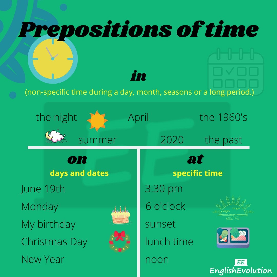 ConorsSchool's tweet image. RT @EngEvolution: Having trouble with prepositions? 😔 Save time and save this post! 💗😋⏰

#englishevolution #englishgrammar #englishtutors #englishclasses #bestteachers #TESOL #vocabulary #englishvocabulary #grammar
#英語 #英会話 #TOEIC #englishforkids #LearnEnglish #TOEFL