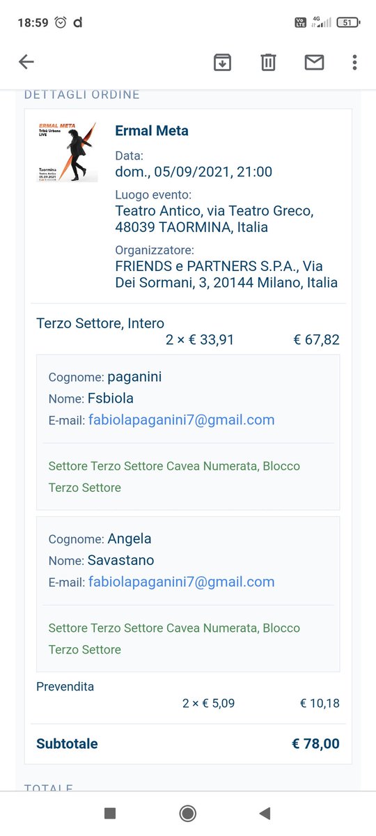 Sister Angela Savastano pressi TAORMINA nn vedo l'ora 💃💃🎸🐺❤️