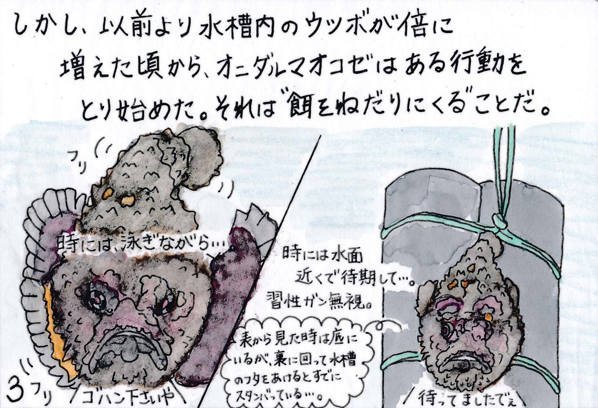 すさみ町立エビとカニの水族館 そう言って頂けると助かります 描くのに苦労したので 力作は力作です 笑