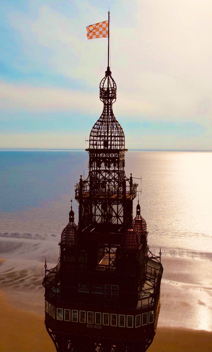 The tangerine and white flag is flying high and proud from the top of <a href="/TheBplTower/">The Blackpool Tower</a> this morning, all weekend and, hopefully, beyond into next week.

Once <a href="/BlackpoolFC/">Blackpool FC</a> has touched your life, nothing is ever the same.

#TangerineFamily 🍊 ⚽️