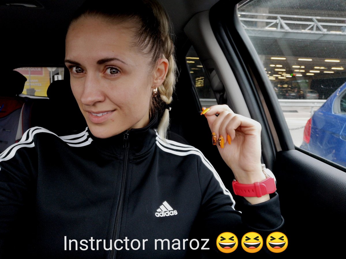 PaulaRamosLT's tweet photo. Why not? 😄
#drivinginstructor #driving #adidasoriginals #paularamos #rigveda #keliaspirmyn #blondie #saturdaymorning #fitinstructor https://t.co/dpeJoeP2vu
