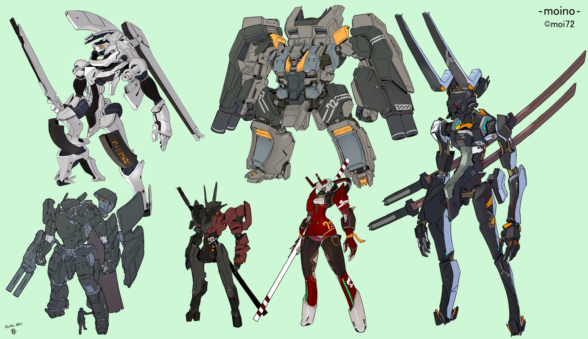 Moino ｍoi 11月12日壽屋さんから35なっちんグレーver 発売 オリジナルロボットipを創り新しいコンテンツを広げて行きたいです リデザイン等でもチャレンジして行きたいです イラスト追加 更新しております 企業様 メーカー様 是非お声がけ