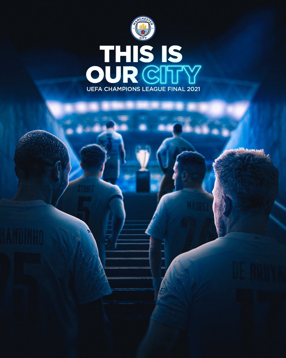 𝑻𝒉𝒊𝒔 is the day.

#ThisIsOurCity 

⚽️ #UCLFinal 
🔷 #ManCity | mancity.com