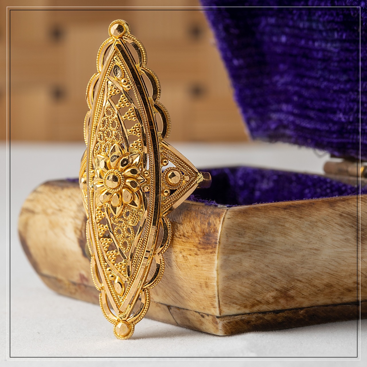 14k Gold Arabic Name Ring / Handmade Gold Arabic Name Ring – IKE JEWELRY