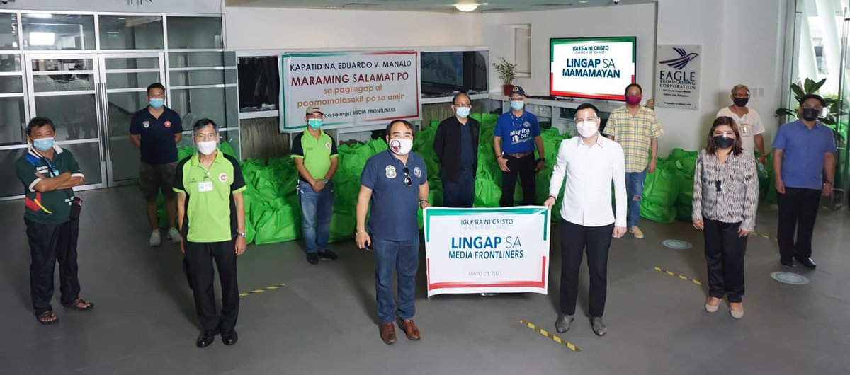 Iglesia Ni Cristo extends assistance to media frontliners affected by the pandemic

Read here: eaglenews.ph/iglesia-ni-cri…

#eaglenews