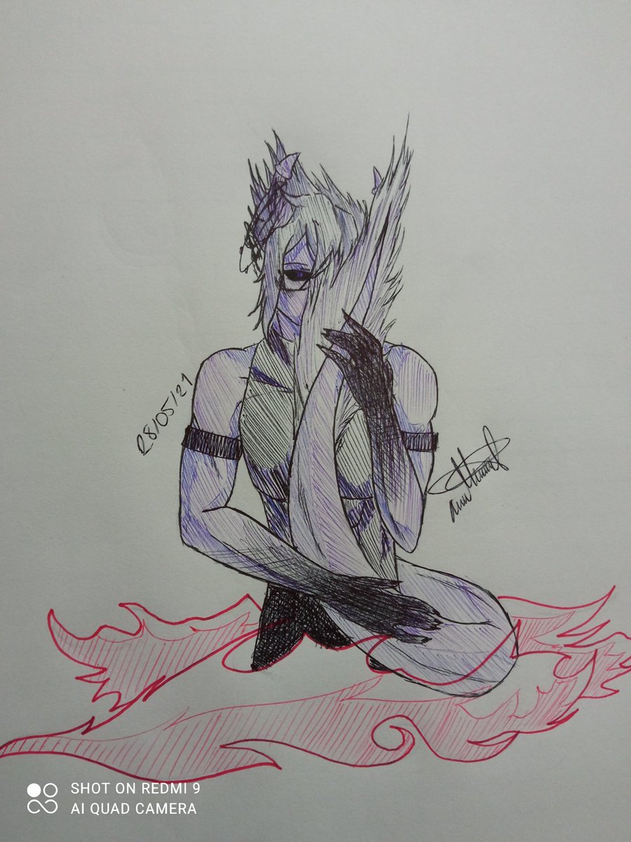 Andromeda0ne's tweet photo. @_Nagatsuro_  #DTIYS_N No es el mejor dibujo que he hecho, pero quería intentarlo :/ https://t.co/tmReNoutbp