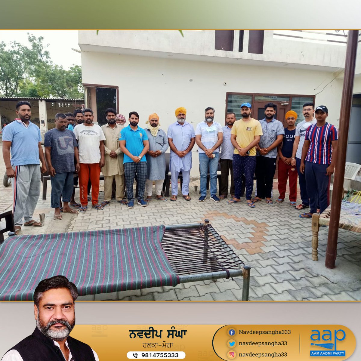 navdeepsangha33's tweet photo. ਪਿਛਲੇ ਦਿਨੀਂ ਹਲਕਾ ਮੋਗਾ ਦੇ ਵੱਖ ਵੱਖ ਪਿੰਡਾਂ ਵਿੱਚ ਜਾ ਕੇ ਪਿੰਡਾਂ ਦੀਆਂ ਕਮੇਟੀਆਂ ਗਠਿਤ ਕੀਤੀਆਂ ਗਈਆਂ। ਇਹ ਕਮੇਟੀਆਂ ਪਾਰਟੀ ਦੇ ਸੰਗਠਨਾਤਮਕ ਢਾਂਚੇ ਨੂੰ ਮਜਬੂਤ ਕਰਨ ਦਾ ਕੰਮ ਕਰਨਗੀਆਂ ਅਤੇ ਪਾਰਟੀ ਦੀਆਂ ਗਤੀਵਿਧੀਆਂ ਤੇ ਨਜ਼ਰ ਰੱਖਣਗੀਆਂ।
@AAPPunjab @BhagwantMann @ArvindKejriwal @raghav_chadha @JarnailSinghAAP https://t.co/ldzGPLT8CF