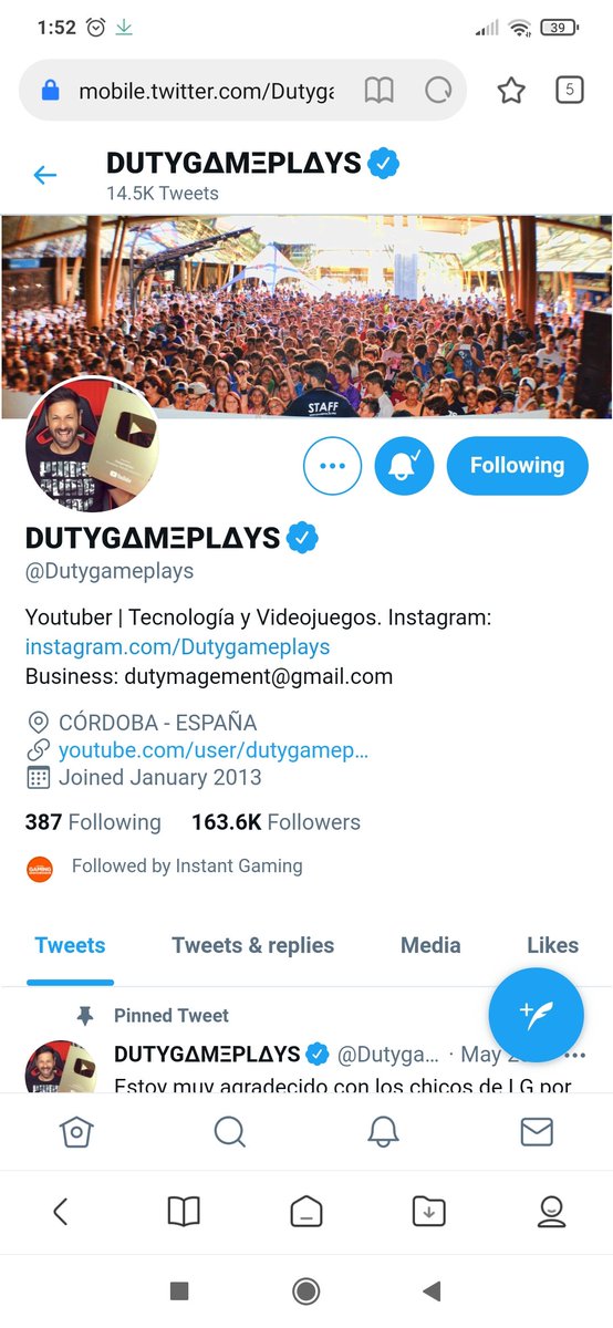 AdanRodrguezAL1's tweet photo. @Dutygameplays @InstantGamingES Listo si gano quisiera el código de pavos 
@Dutygameplays 
@InstantGamingES https://t.co/gSqUC9cVPJ