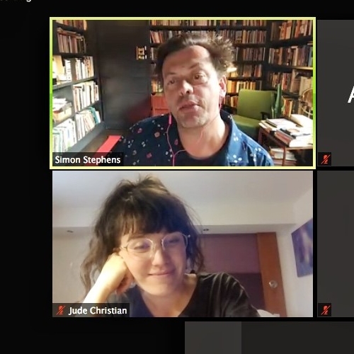 royalcourt's tweet image. "What I wanted to do is figure out a way to take an audience on the journey that I had experienced."

Hear Jude Christian in conversation with Simon Stephens on S5 of the #PlaywrightsPodcast (a partnership with @blnfestspiele #Theatertreffen) 

Listen now: bit.ly/3vBg0vS