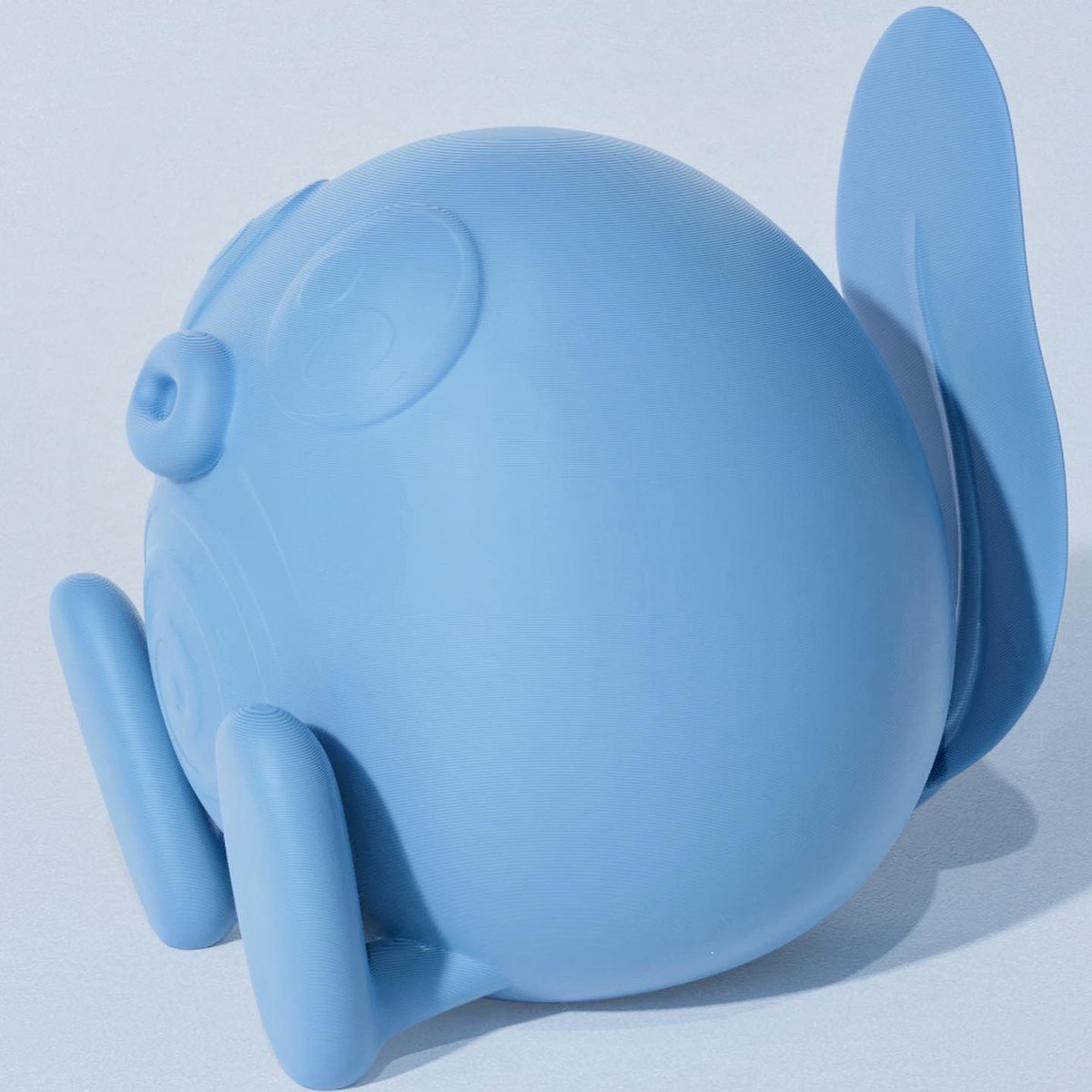 ShadowBons's tweet photo. I have a little time so I made the tadpole Pokemon, “Poliwag”, it’s an easy design but it’s one of my favorite Pokémon’s 😊... as always, you can find my models in cults3d https://t.co/P2wt5kZD0t