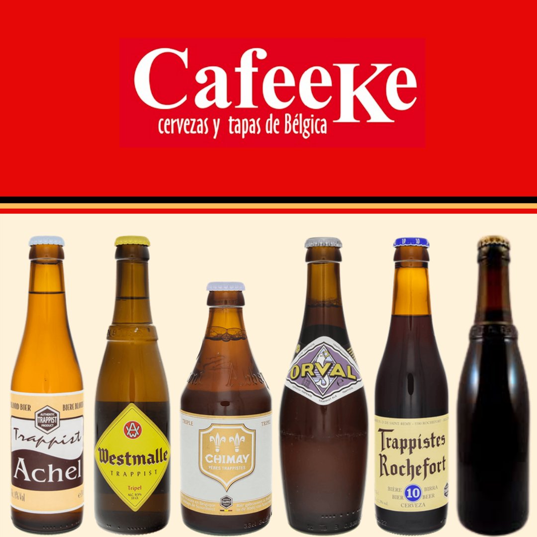 Feliz sábado amigos! Maravilloso día para degustar una buena cerveza trapense en nuestra terraza!. Con cual te quedas?