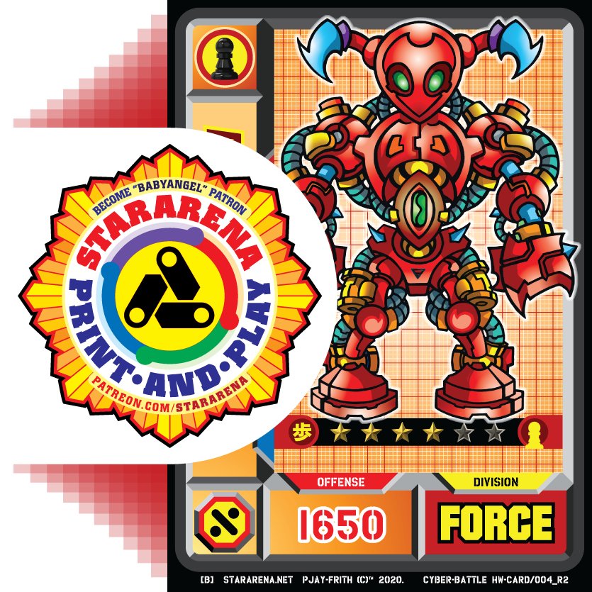 StarArena_Game's tweet photo. STARARENA_LEGACY.HW.004 #StarArena #フリーゲーム #CollectableCardGame #UltraToys #GameDev #GameSmith #AtomicBabyClones https://t.co/c9839VGANk https://t.co/00sclyvY9F