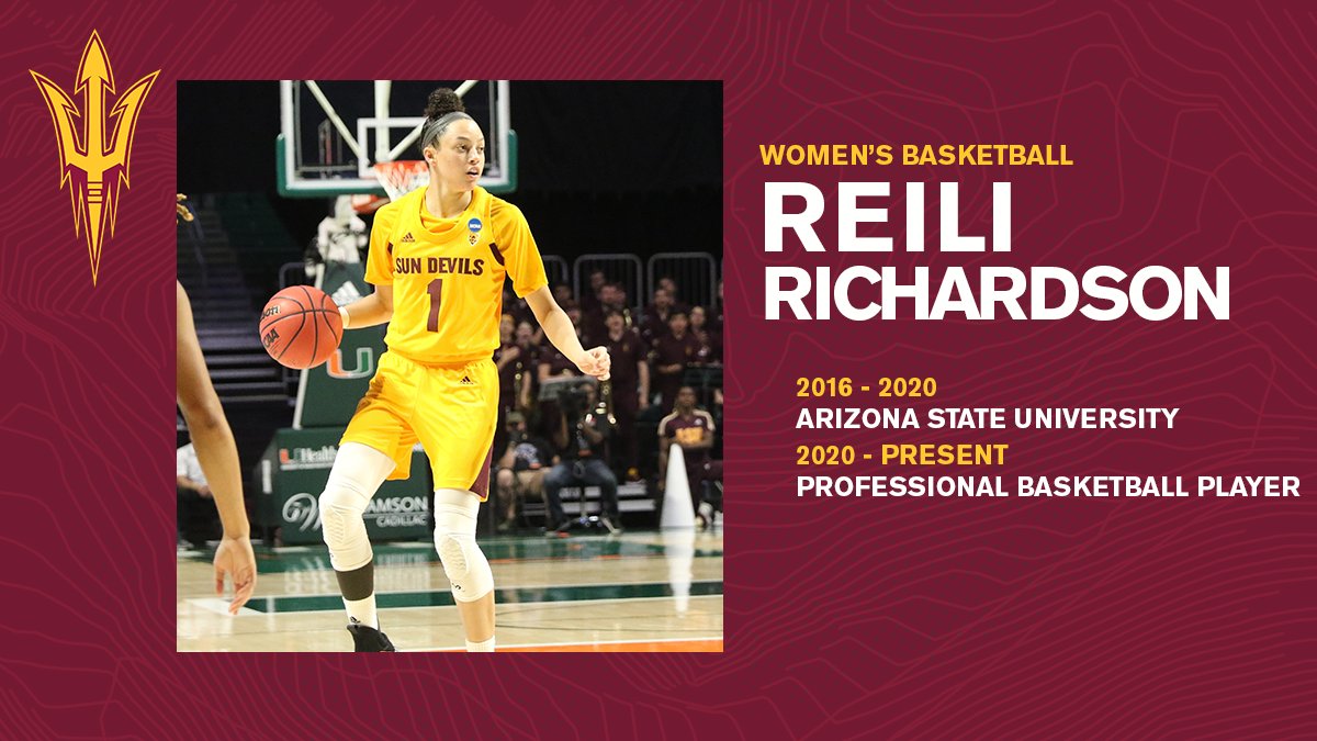 SunDevilWBB's tweet photo. 𝙒𝙝𝙚𝙧𝙚 𝙖𝙧𝙚 𝙩𝙝𝙚𝙮 𝙣𝙤𝙬?

Most recently, @reilirich kicked off her pro career playing for Grengewald Hostert in Luxembourg.

#SunDevil4L🔱 https://t.co/ij2WacSFEm