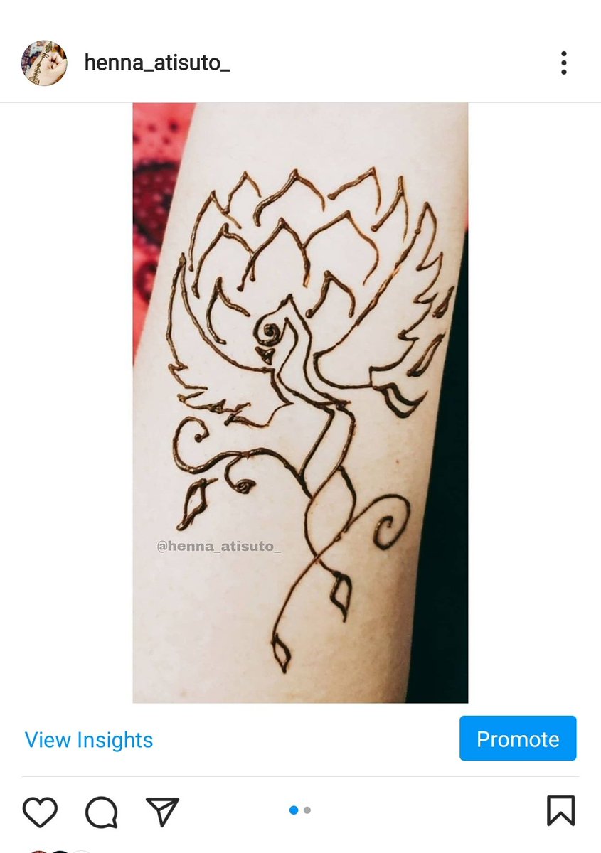 henna_atisuto_'s tweet photo. It's never too late to rise from the ashes....
Check out new henna art post !
#henna #hennaart #hennaartists #mehndi #tattoo #hennatattoos #phoenix #fire #ashes #bird #life
https://t.co/7dterw2y1V https://t.co/891vqpJj4E
