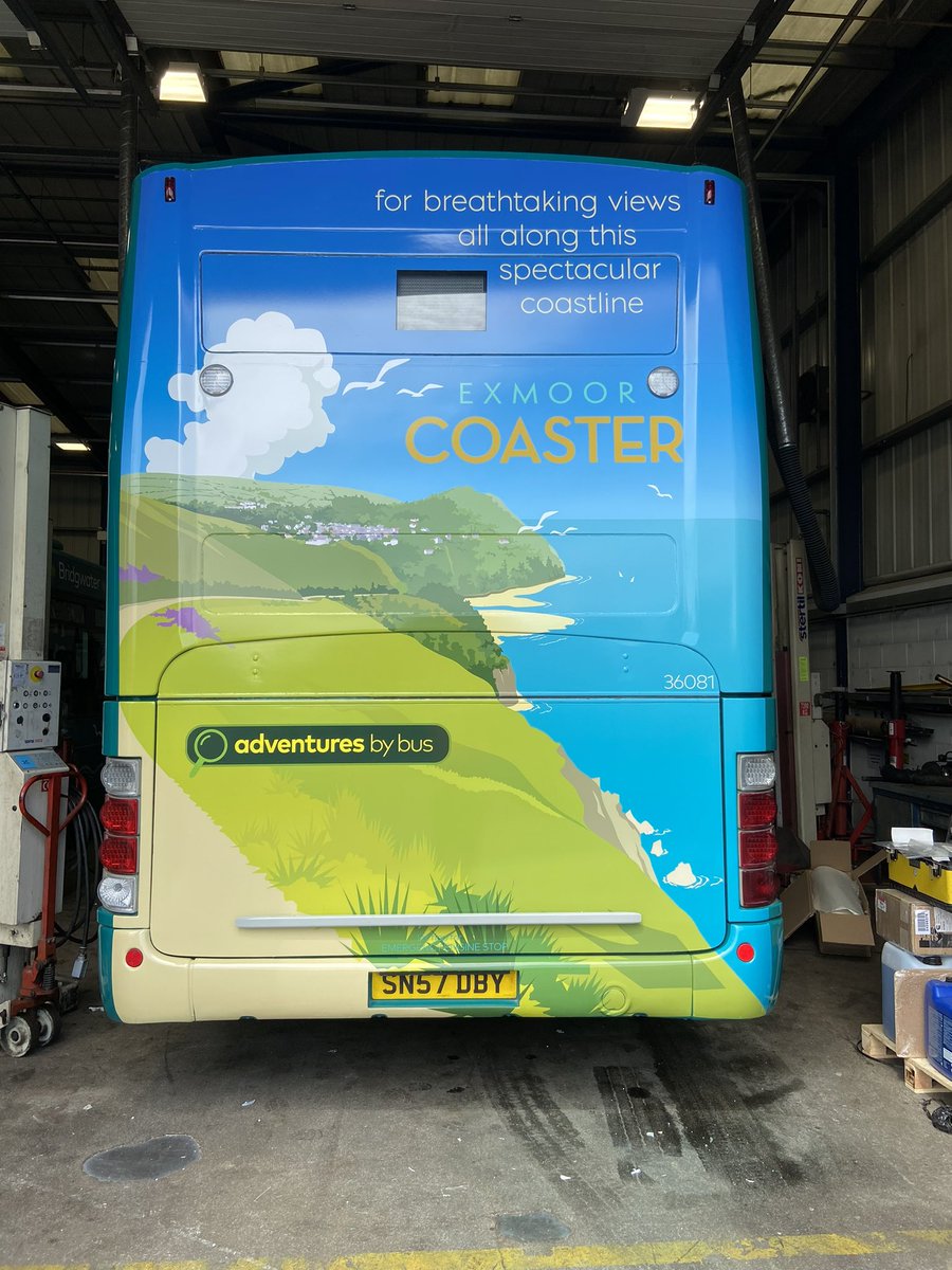 Celebrate #EnglishTourismWeek21 and the #BankHolidayWeekend with a ride on the new #ExmoorCoaster open top bus launched today along the rugged #Exmoor coast.
firstbus.co.uk/uploads/advent…
#AdventuresByBus