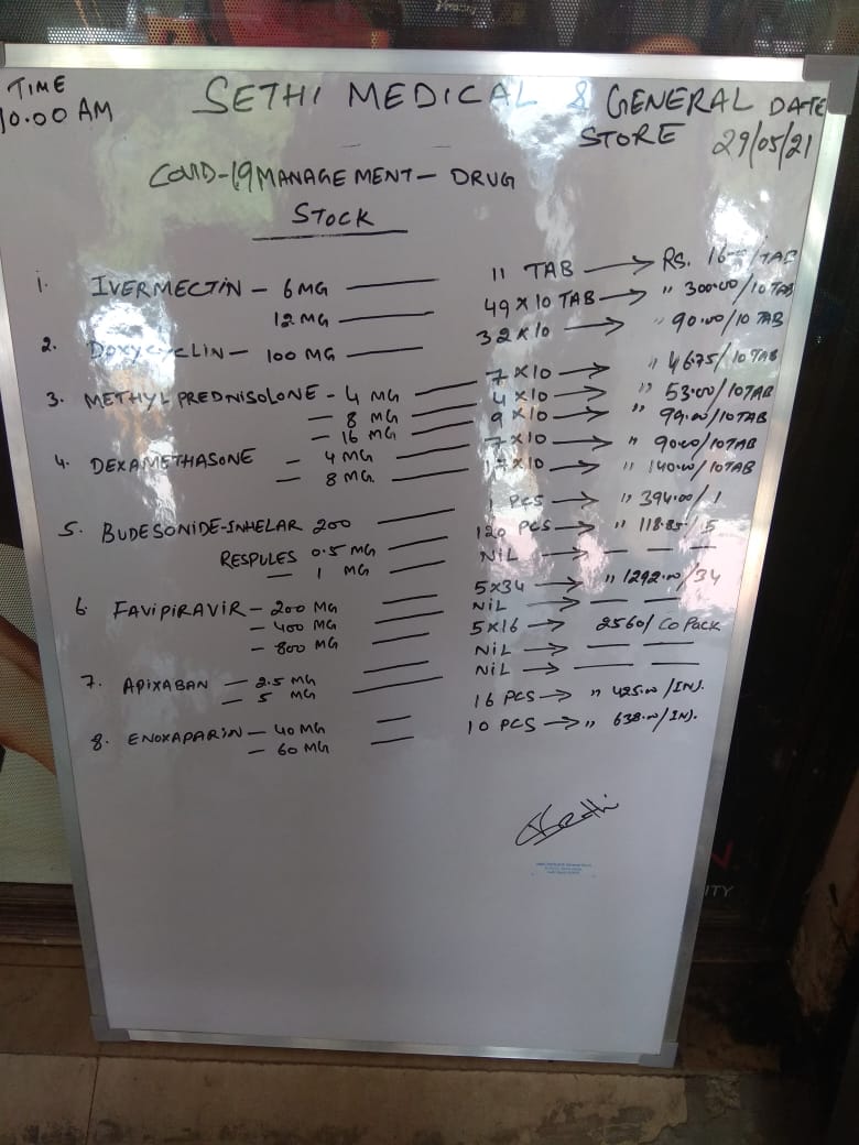 Pharmacy shops all across New Delhi District are being strictly advised by New Delhi District Administration to ensure display of information related to  essential #COVID19 drugs in front of the shop where it is clearly visible to the common man.
<a href="/LtGovDelhi/">LG Delhi</a> <a href="/CMODelhi/">CMO Delhi</a>