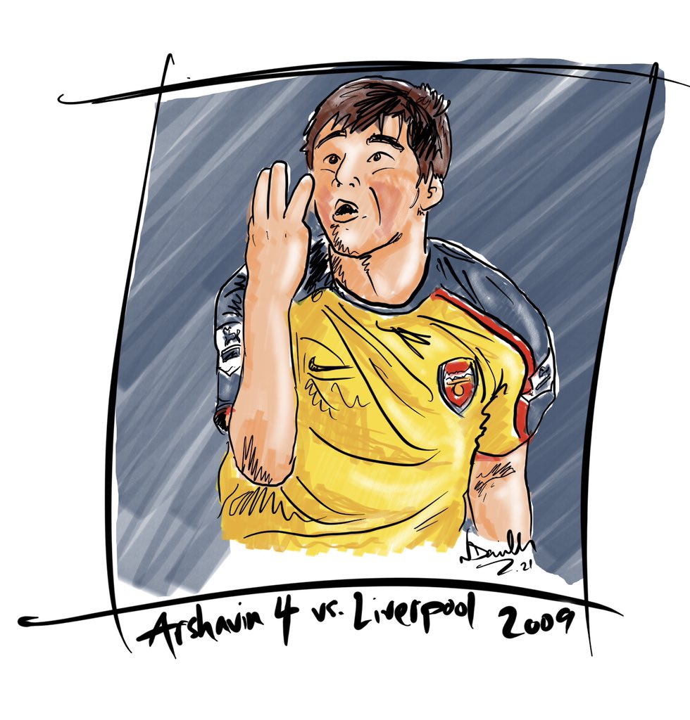 Happy Birthday Andrei Arshavin!! This was my first illustration.
Maybe it s time for an update?! 