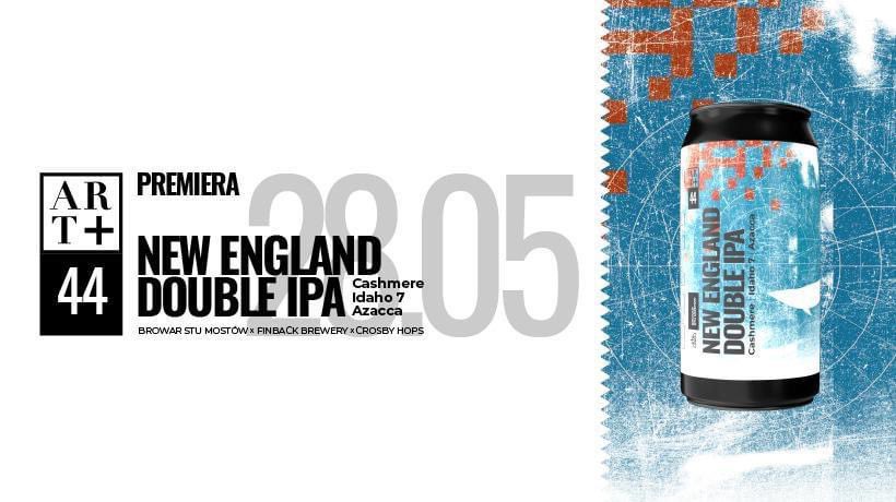 BrowarStuMostow's tweet photo. NEW BEER ALERT!

ART44 New England DIPA brewed together with our friends from @finbackbrewery and hopped with #Cashmere, #Idaho7 and #Azzaca provided by @CrosbyHops 😍 https://t.co/gJP3RjYZh2