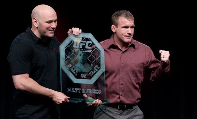 MMA History Today on Twitter: "May28.2010 Matt Hughes is inducted into the UFC Hall of Fame. https://t.co/8cPy17adnZ" / Twitter