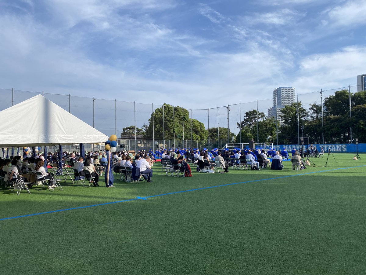 STMarys_ES's tweet photo. Congratulations to the graduating class of 2021 ⁦@StMarysTokyo⁩ very proud of the class! #graduation #classof2021 #internationalschool #tokyo #japan https://t.co/JTus3lVOr0
