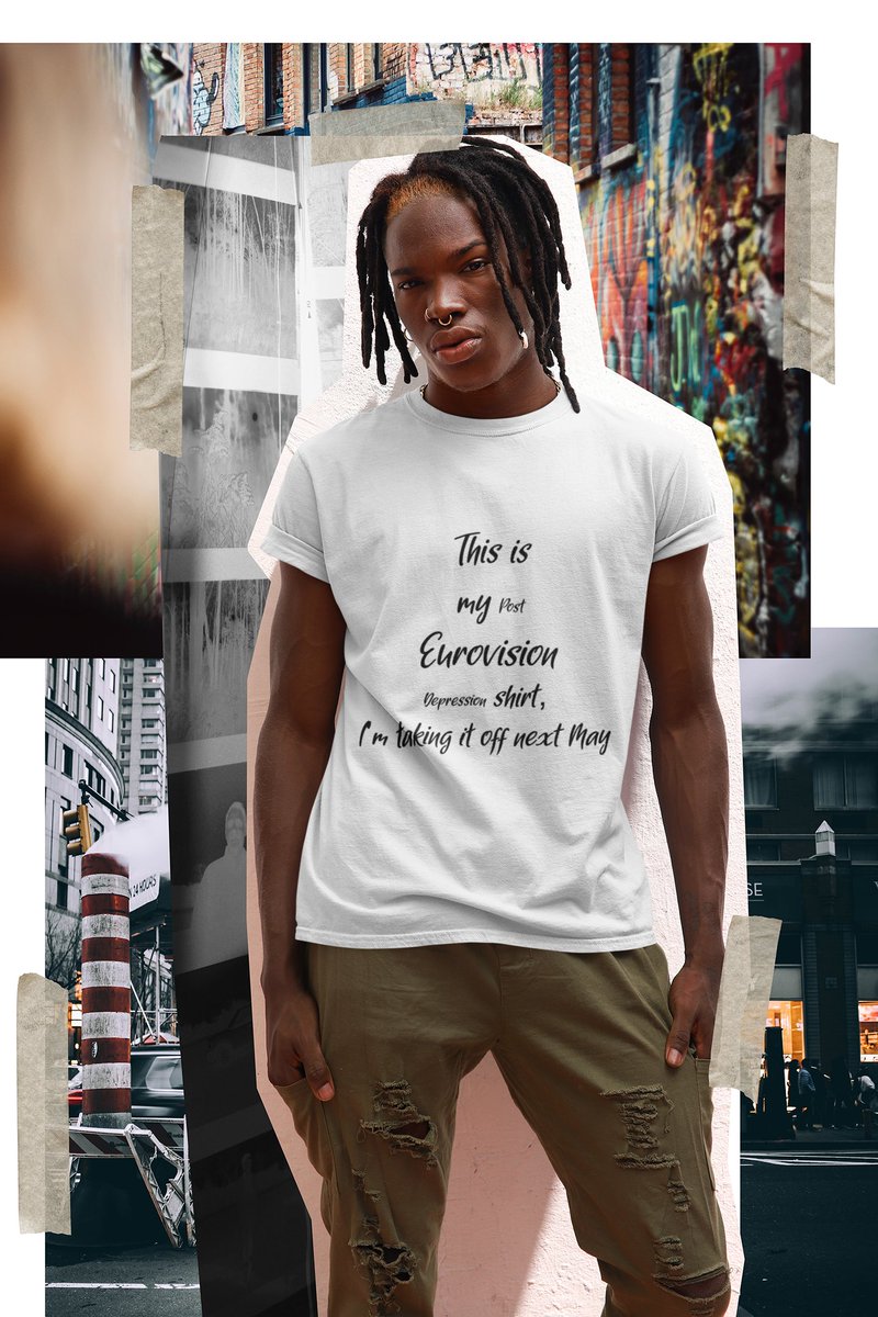 TMusthaves's tweet photo. Exactly a week since the #Eurovision2021 grand final and for many fans the #eurovisiondepression is kicking in

We empathize and got the perfect shirt this mind set

https://t.co/nW76C3tD6u

#ESC #EurovisionSongContest #Eurovision #openup #redbubbleshop #Redbubble #findyourthing https://t.co/SDlCR03JfM