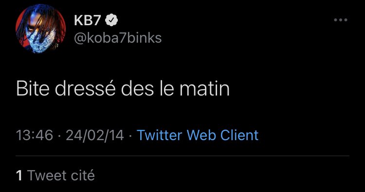 EncoreBouly's tweet photo. Mood du matin https://t.co/LeMZPWcMxA
