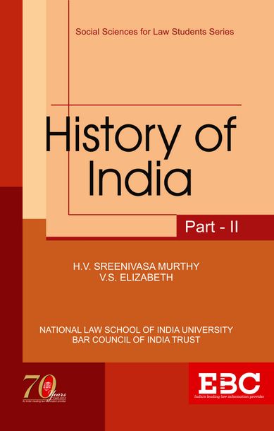 law_all's tweet photo. Eastern Book Company's History of India Part I &amp; II For BA.LL.B &amp; LL.B by H. V. Sreenivasa Murthy and V. S. Elizabeth
https://t.co/Cy3C108HPw https://t.co/6zRRBD7O7a