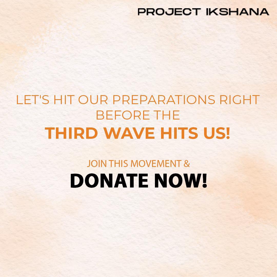 divyadutta25's tweet photo. Let’s prepare to tackle the 3rd wave. @Projectikshana has started a campaign to raise funds for creating Mobile Medical Shelters. No amount is too small to save lives. Join this movement to make an impact.
https://t.co/CaVYpo71Vs
@poonam29 @tamorishprof @bapiouk @ketto https://t.co/kxf3y664LE