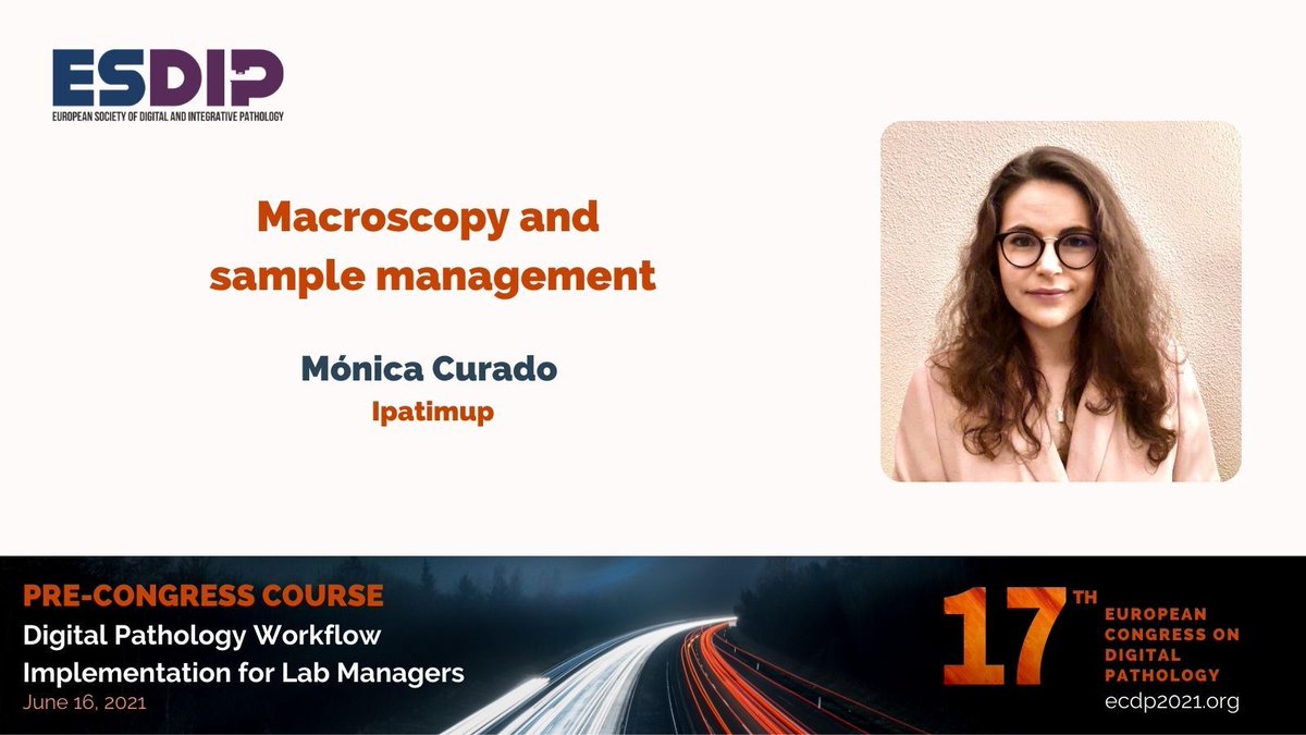 ESDIPatho's tweet photo. João Vale and Mónica Curado will be present at the #precongress course to speak about "Embedding, cutting, staining and mounting", "Dark field exams", "Macroscopy and sample management" and "Cytology and cellblock preparation"
https://t.co/yOSpuiMGCV
#laborarymanagers #worflows https://t.co/1afsvmw5NW
