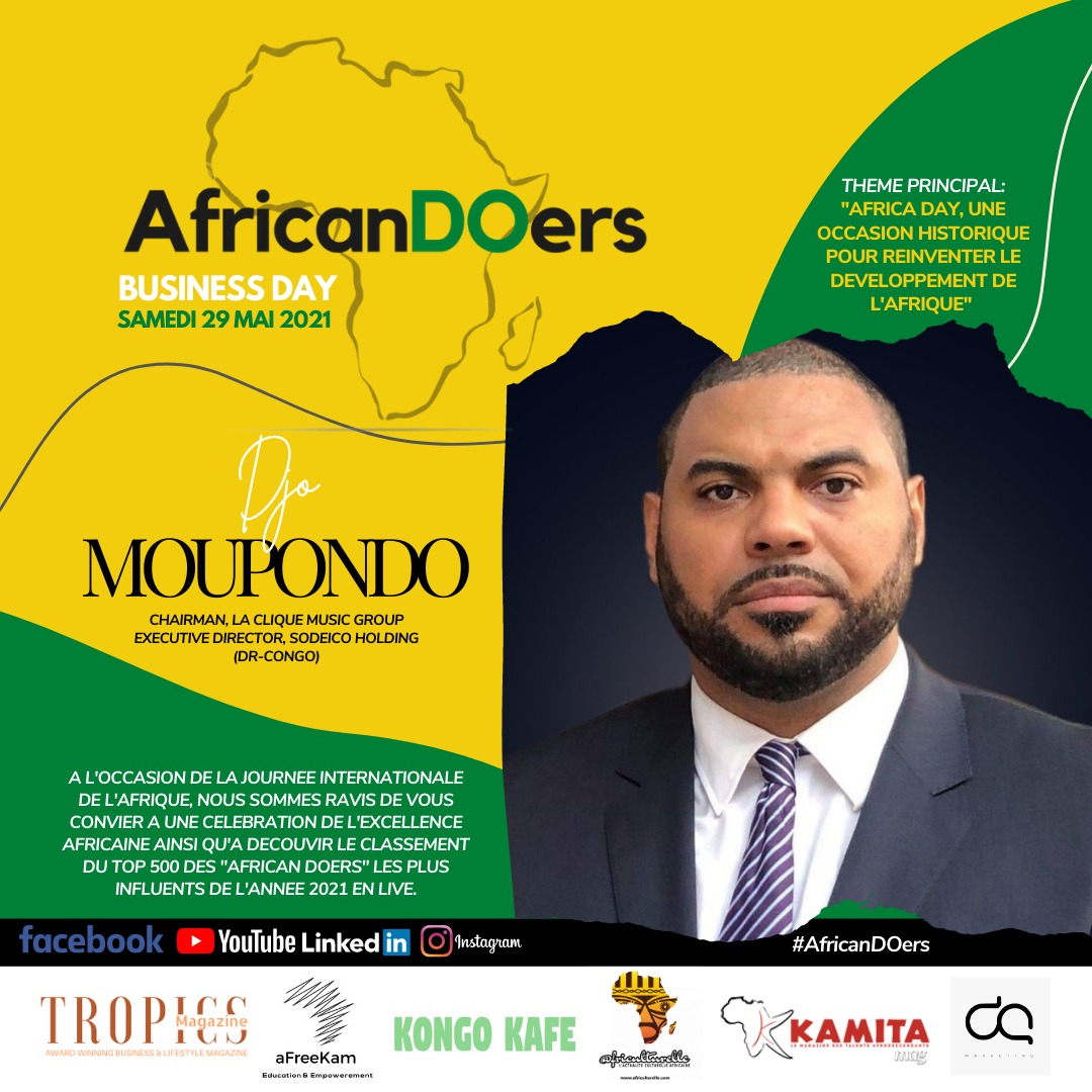 TropicsMagazine's tweet photo. Seidou Njankouo et  Djo Moupondo ensemble dans le #africandoerbusinessday en discussion sur le thème "Le secteur de la musique digitale et des droits d’auteurs:
pourquoi les artistes africains ne vivent pleinement pas de leurs oeuvres" ! suivez le live ici https://t.co/LTXDBCM08K https://t.co/kdpcHc9ZKG