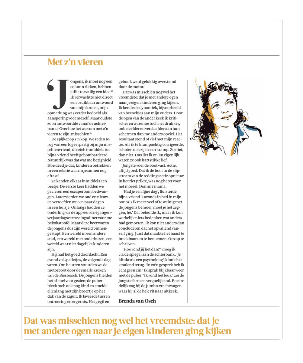 "Ik laveerde tussen ontroering en ergernis" #column <a href="/FD_Persoonlijk/">FD Persoonlijk</a> <a href="/FD_Nieuws/">FD Nieuws</a> #samengesteldgezin #nieuwerelatie #aftasten