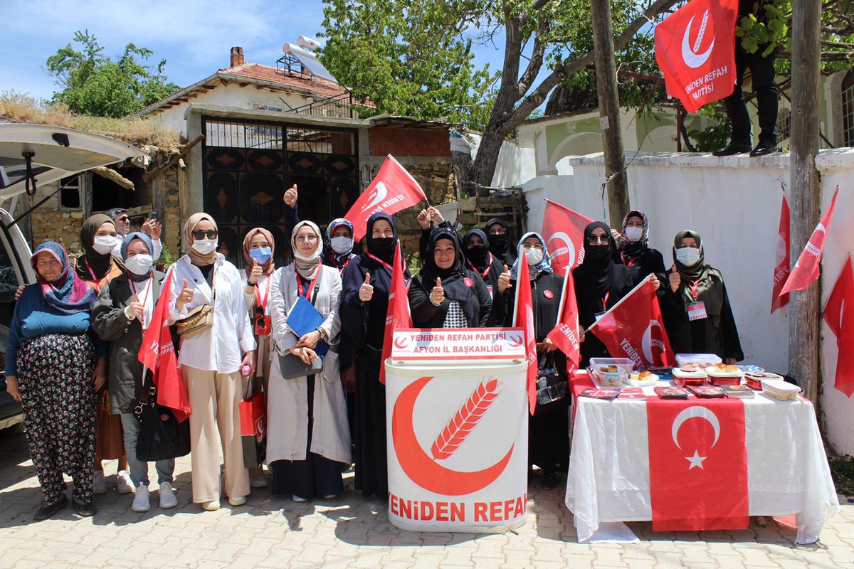 refahkadingm's tweet photo. REFAH'IN müjdesi Çalışlar'a ulaştı...
Kutlu Kervan yürüyüşüne devam ediyor...
Artık Çalışlar için umut var Yeniden Refah var... 

#afyonkarahisar #afyon #güney #seçim #yenidenrefahpartisi #refahkadin #refahkadinafyon #çalışlar https://t.co/fUCiHfWDYL