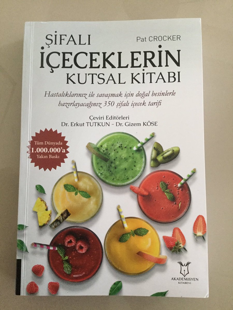 butunseltip's tweet photo. Kitap önerisi. 
Yeni çevrilmiş. İnceledik, beğendik, öneriyoruz.

#juicingbible
#patcrocker
#akademisyenkitabevi https://t.co/eFjLUB6UvF