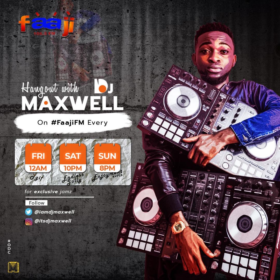 IamDJMAXWELL's tweet image. This is how We ROLL for the Weekend...

#WeMakingProgress #GiantSlayer #SugarBoi #DjTohBadt