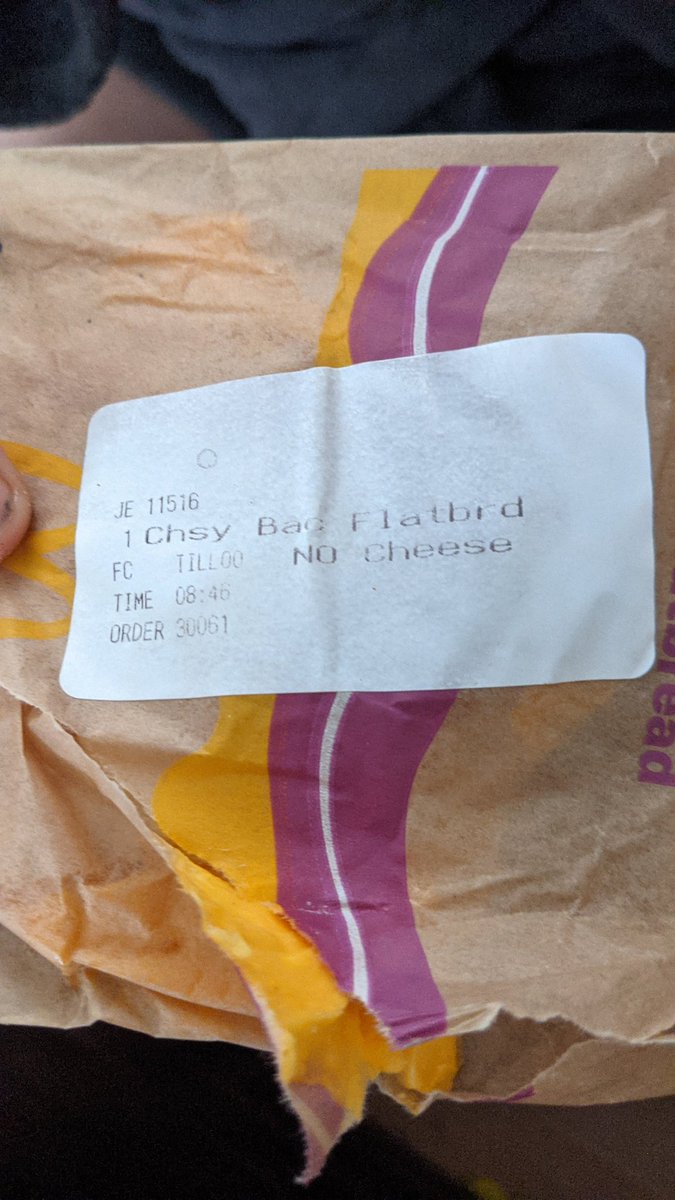 andyjcharlton's tweet photo. @McDonalds order food and the Just eat got it right, staff having a bad day and got it wrong, good job not lactose intolerant, oh no I am ☹️☹️☹️ a reply would be good ??!!! #McDonalds https://t.co/ouyaDtrfIF