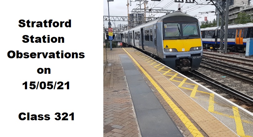 Stratford Station Observations on 15/05/20 - Class 321

youtu.be/Q4CATxHmsio

#mainlytrains #Stratfordstation #Greatanglia #Class745 #Class321 #Train #Railway