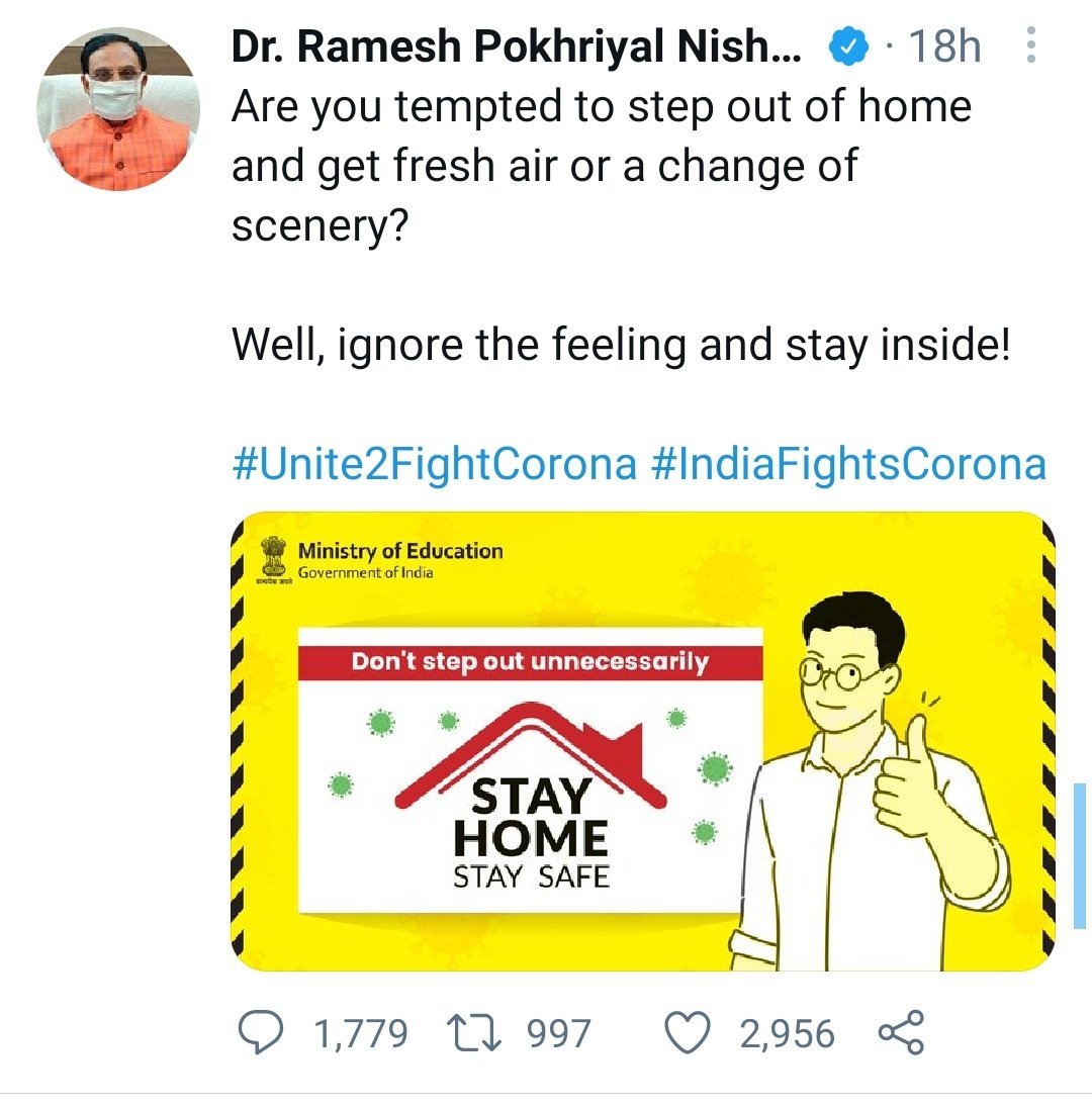 ultrabhai52's tweet photo. सर आपकी बातें हमें समझ नहीं आ रही.. कभी बोलते हो कि बाहर मत जाओ घर में रहो.. और offline exam लेने की तैयारी हो रही है!क्या सर? #cancelExamsSaveStudent @DrRPNishank @PMOIndia https://t.co/D6u3FiduuC