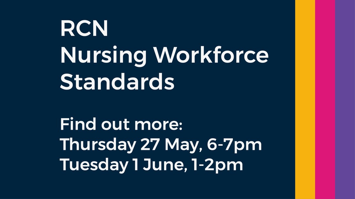 Missed our first Nursing Workforce Standards webinar? Don't worry, you can join the next on on Tuesday. Come alone to find out more about the new standards, meet the team and ask your questions #SafeStaffingSavesLives ➡️  bit.ly/3hqVWIG